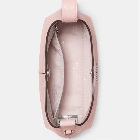 ♠️Kate Spade 454 Pebbled Leather Mini Shoulder Crossbody Bag, Tutu Pink NEW NWT